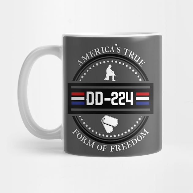 America's True Form of Freedom Veteran DD-224 by TriHarder12